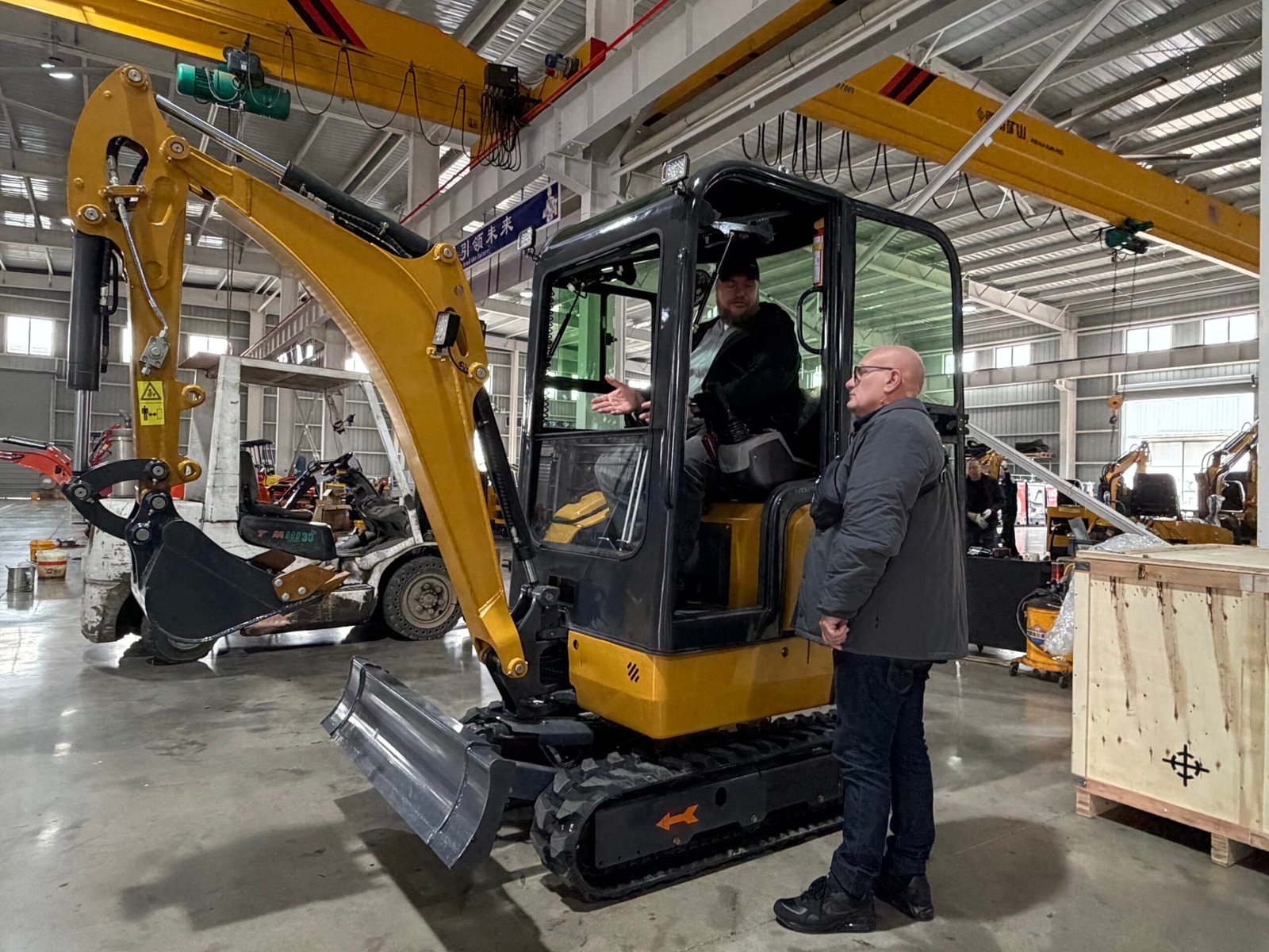 Live machine demonstration