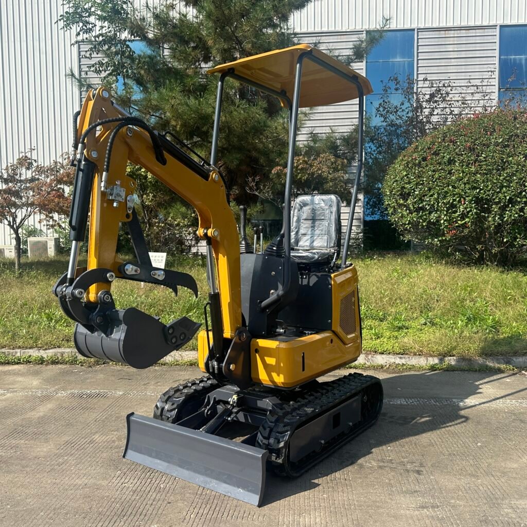JJ12 Mini Excavator: Built for Maximum Digging Force